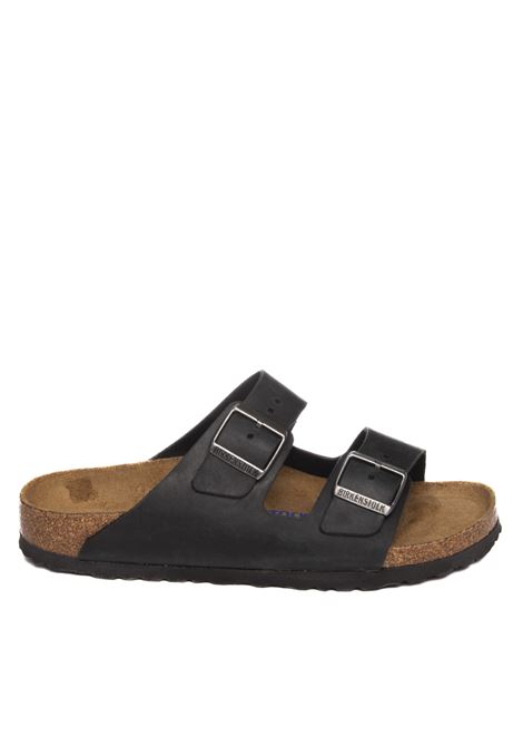 Sandalo arizona soft oiled nero BIRKENSTOCK | ARIZONA SFB752483-BLACK